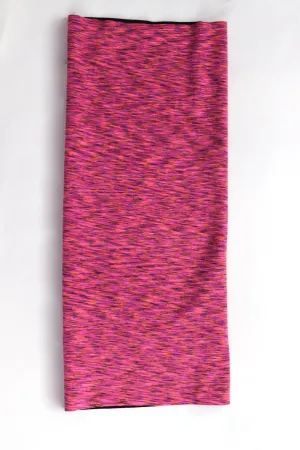Pink Space Dye Fleece Gaiter