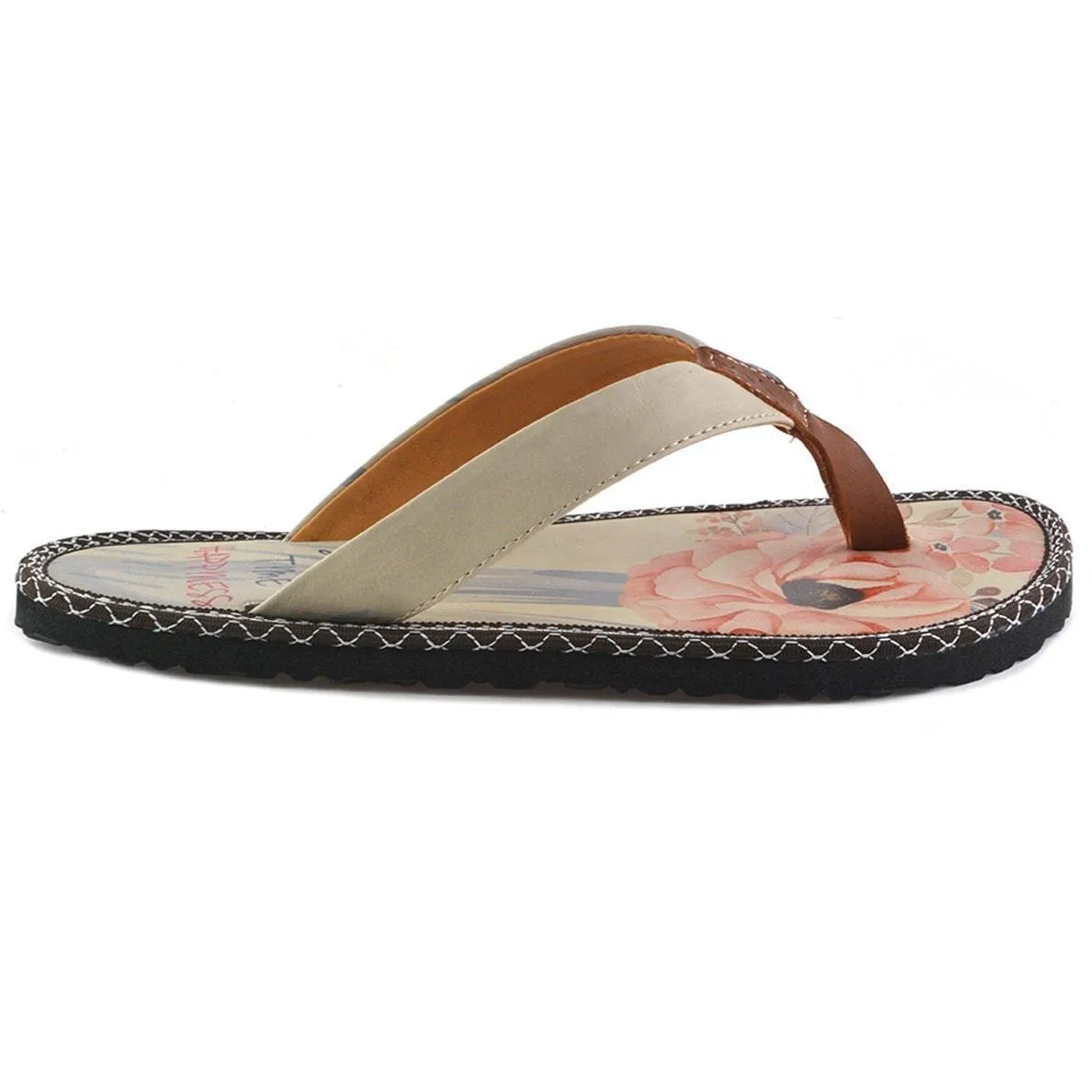 Pink Summertime Happiness Flip-Flop CAL408