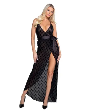 Playboy Sparkling Bunny Noir Slip - PBLI116
