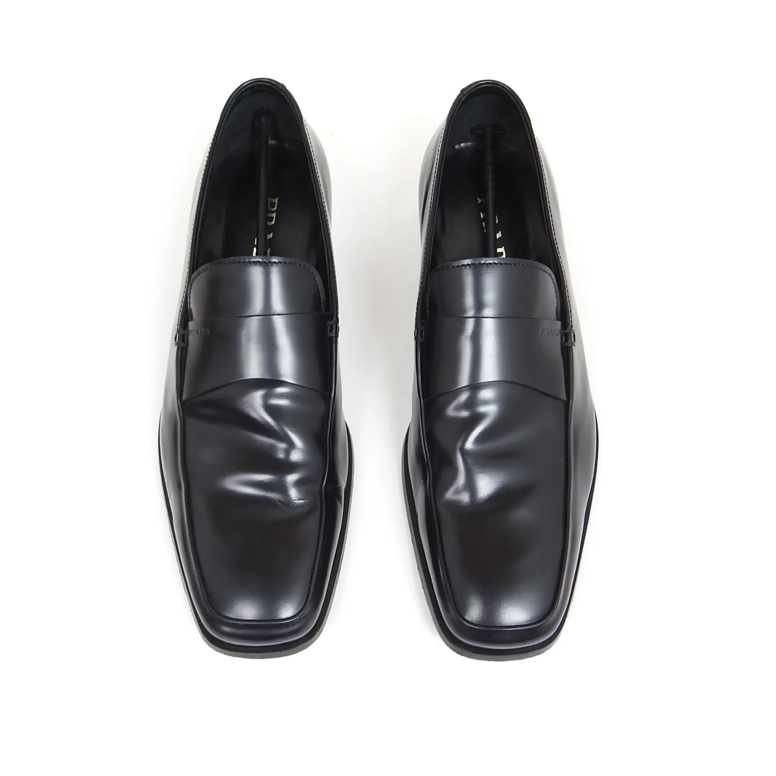 Prada Leather Loafers Size 10