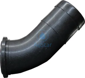QN HOSE SHANK - 1" SST x 1 1/4" SWEEP SWEEP 45deg