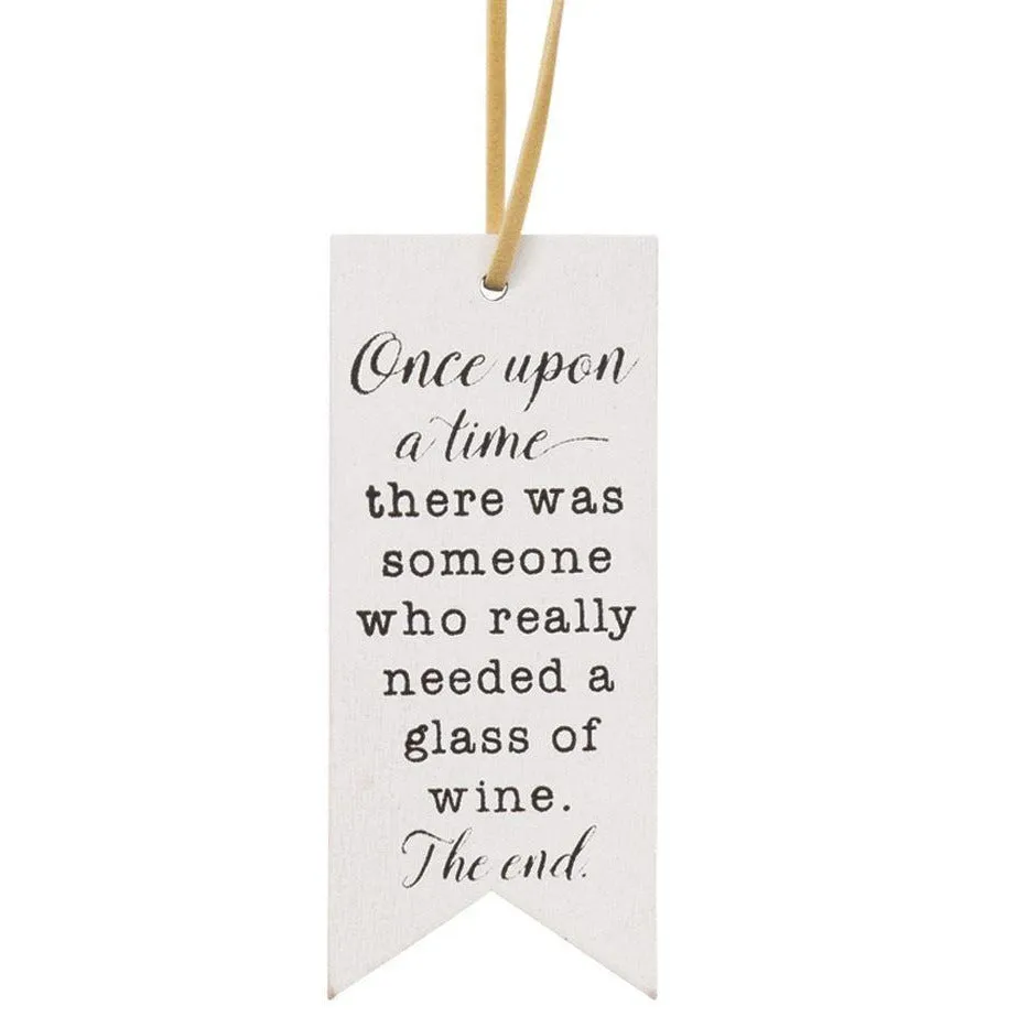 "Because Kids" Wine Tags, 3/Set