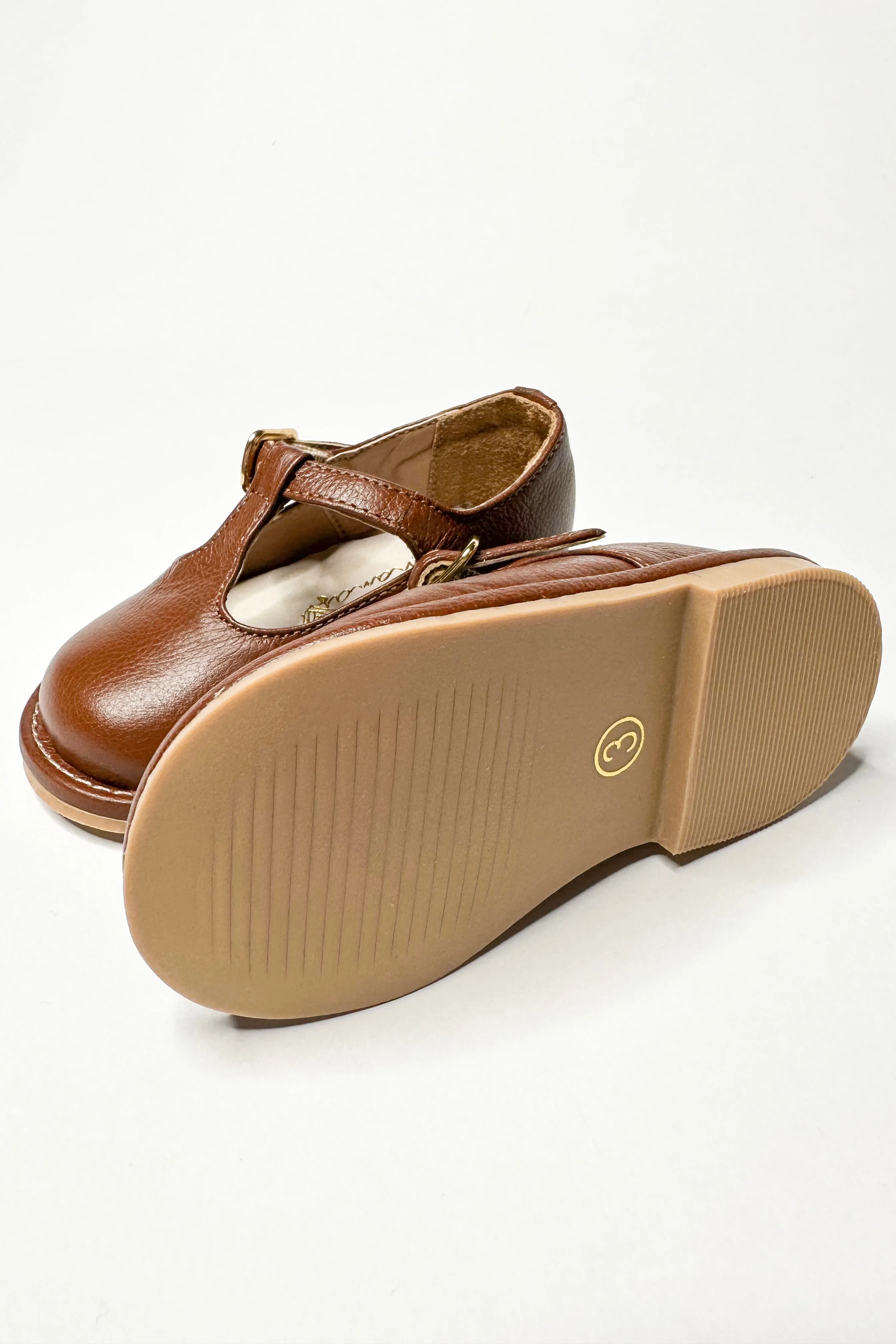 "George" Brown Leather Shoes