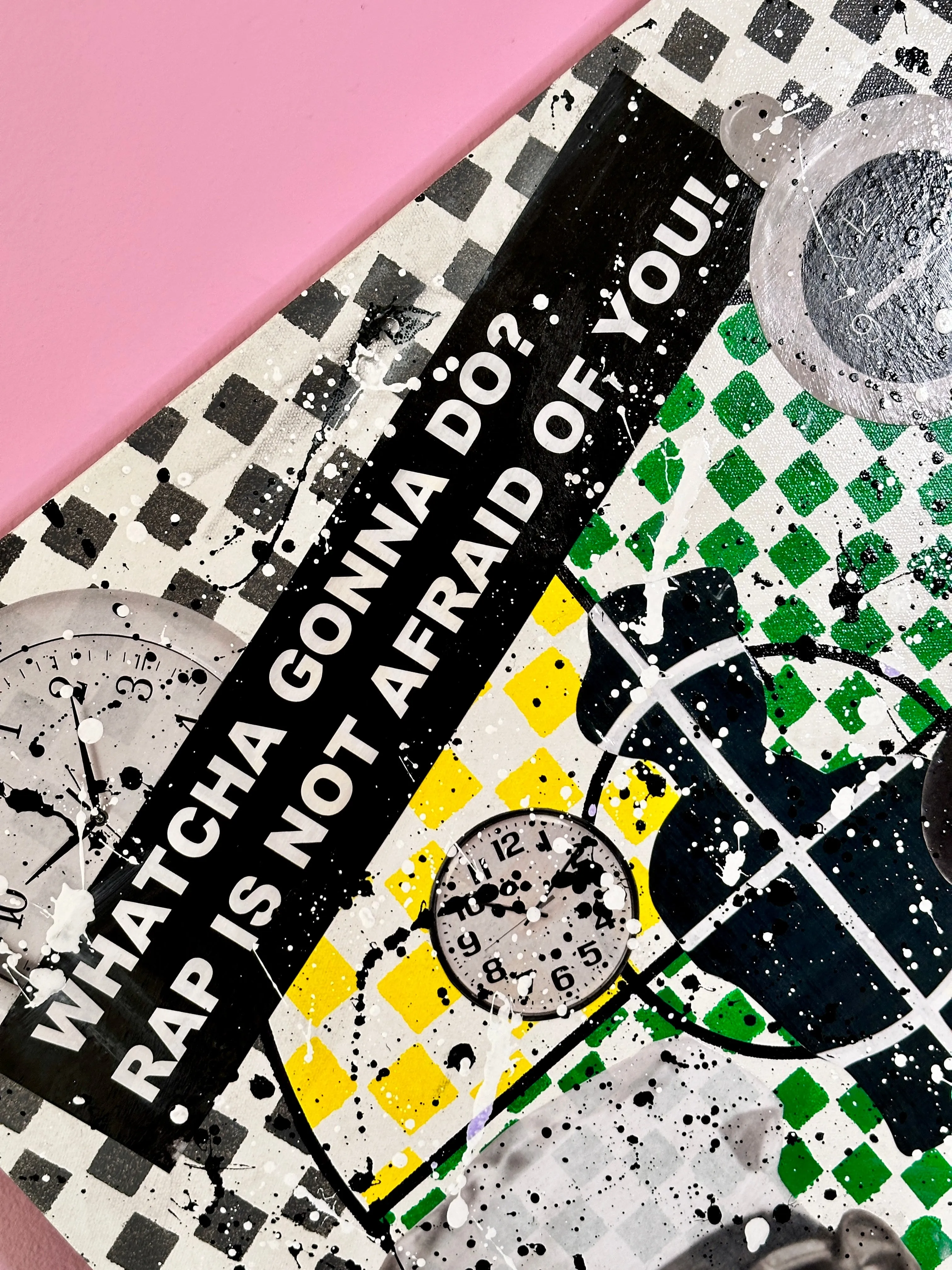 Rap Is Not Afraid of You - Original Art 1 of 1