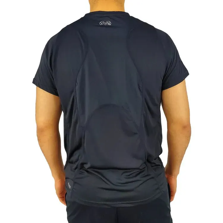 RIVAL®  ELITE ACTIVE T-SHIRT | HALF SLEEVE ACTIVE T SHIRT | Workout Shirts for Men Short Sleeve Quick Dry Athletic Gym Active T Shirt Moisture Wicking