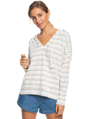 Roxy Womens Paddle Out Stripe Hoodie