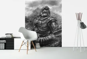 Ruins of the Mecha Kaiju Gallery Canvas Art Print