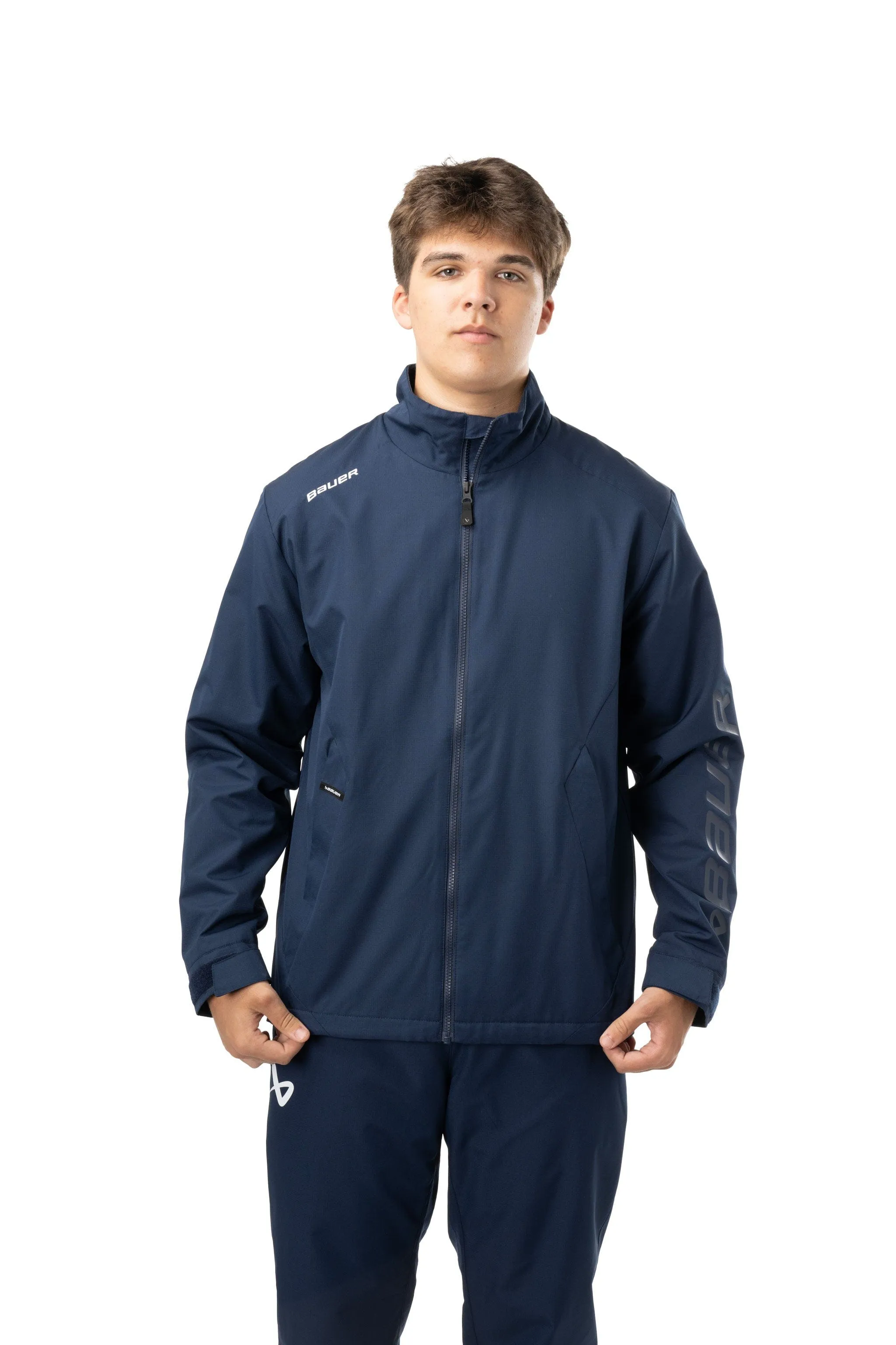 S24 Bauer Team Lightweight Senior Jacket - Navy