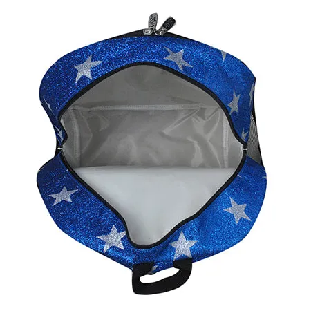 !SALE! Royal Blue Glitter Super Star NGIL Canvas Backpack