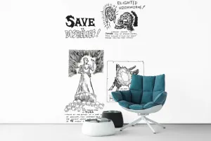 Save VS Disbelief 2 Gallery Canvas Art Print