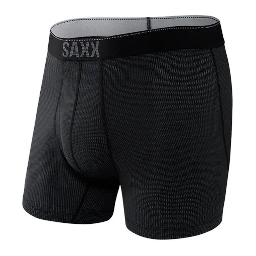 Saxx Quest QDM Boxer Brief Fly - Black II