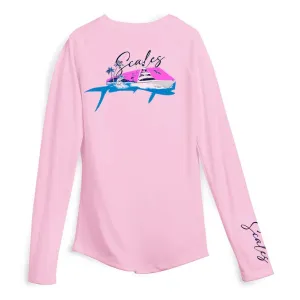 Scales Mahi Slam L/S Performance - Light Pink