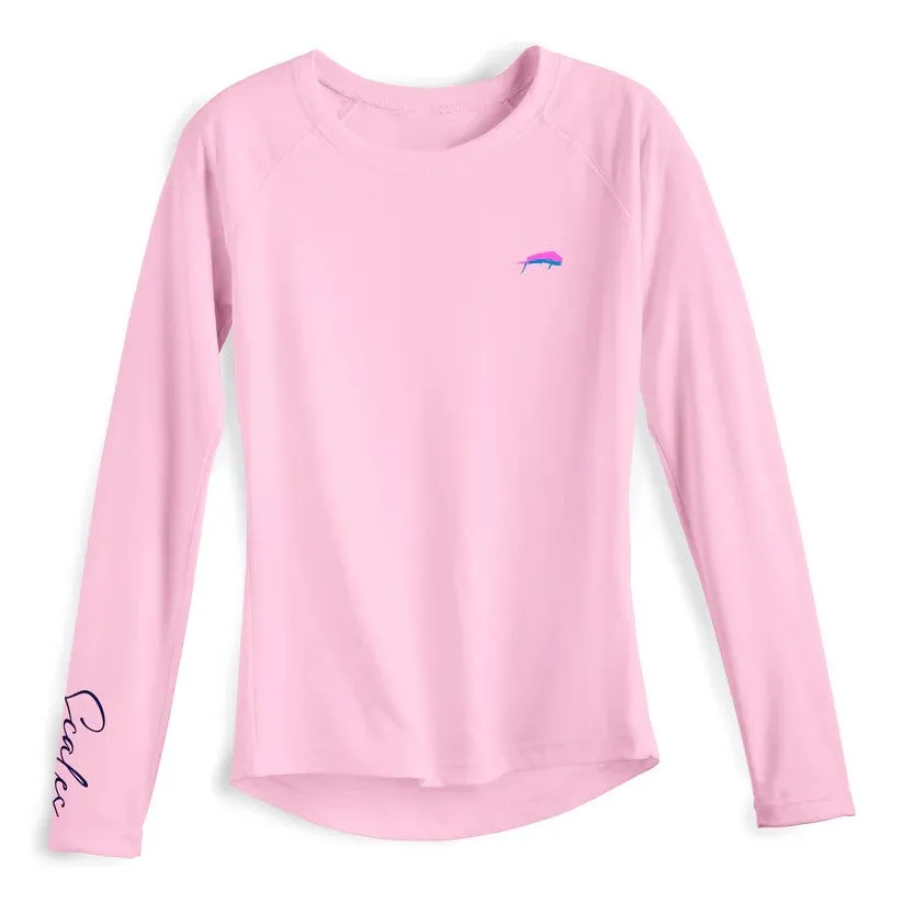 Scales Mahi Slam L/S Performance - Light Pink