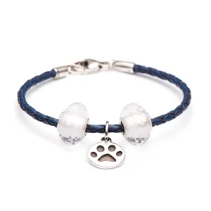 School Spirit Bracelets, Blue Paw