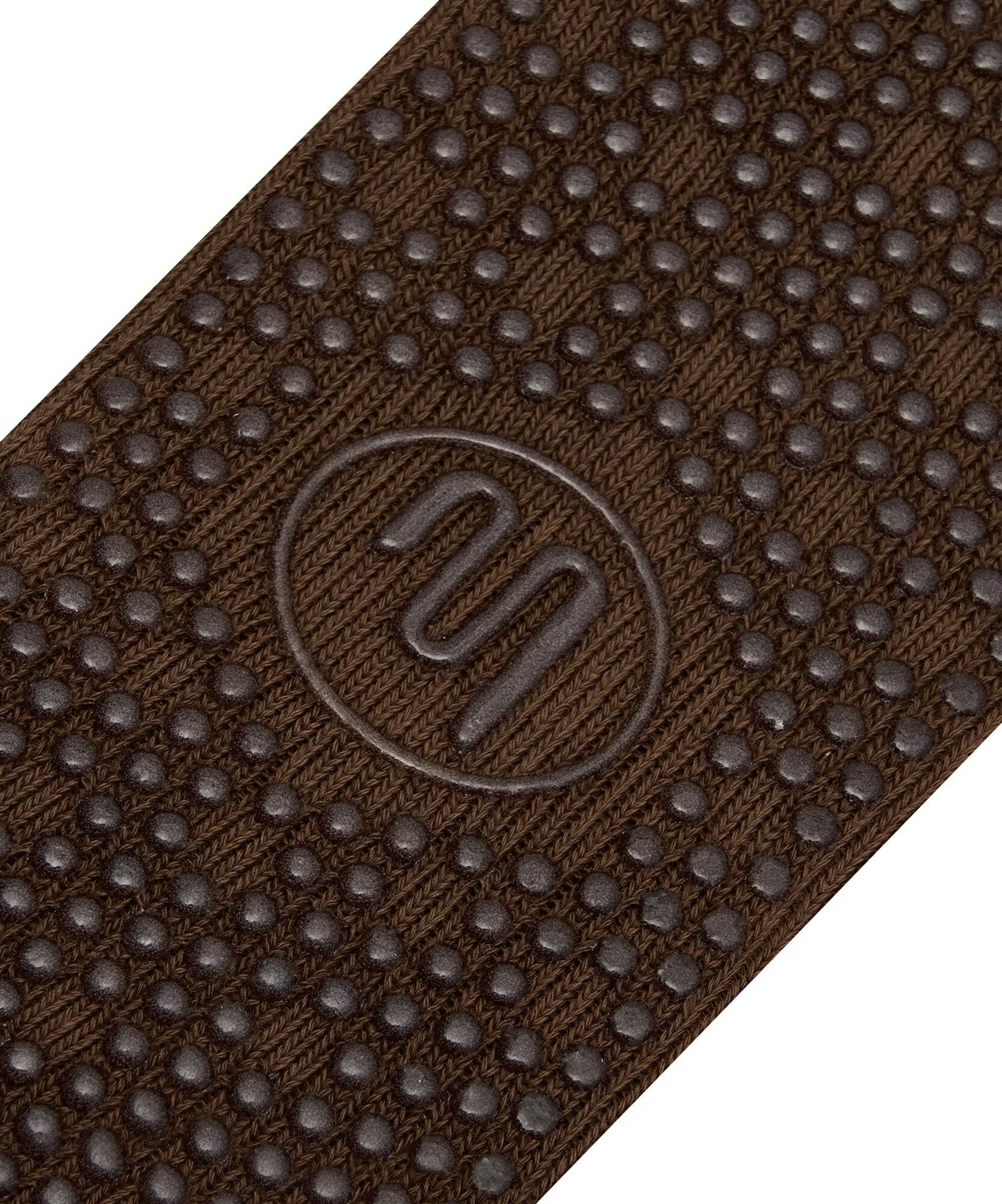 Scrunch Non Slip Grip Socks - Chocolate