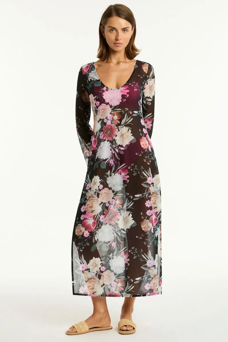 Sea Level Belle Mesh Long Dress