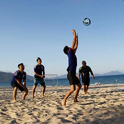 Senston Volleyball Waterproof Beach Soft Blue Volleyball for Indoor/Outdoor Play, Game,Training Official Size 5