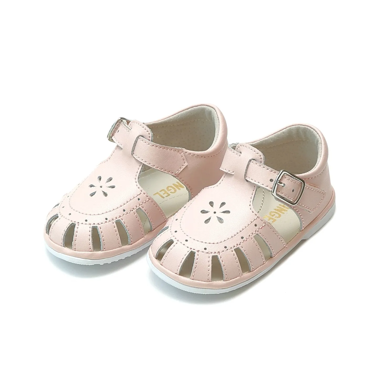 Shelby Pink Caged Sandal