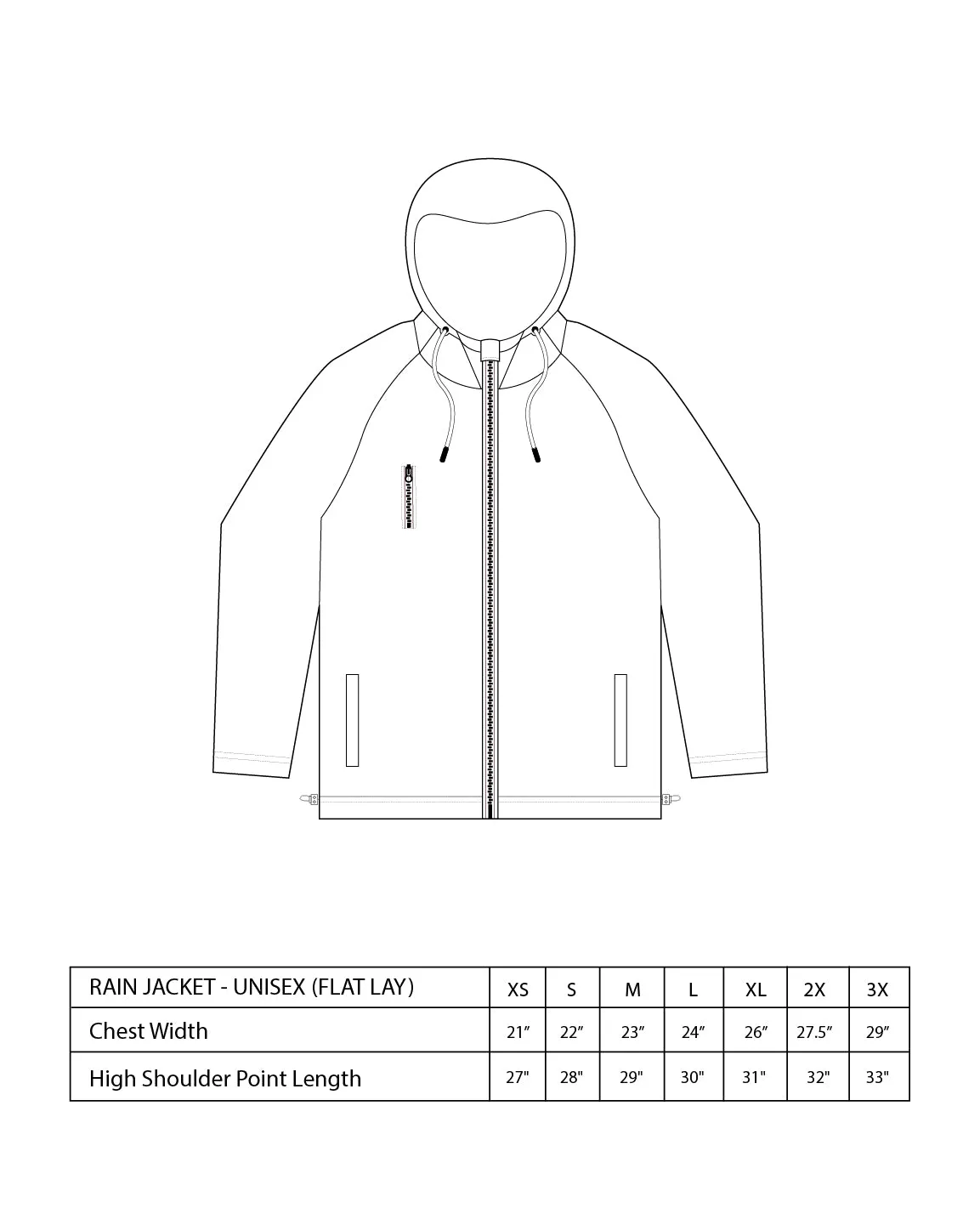 Signature Rain Jacket - Reflective