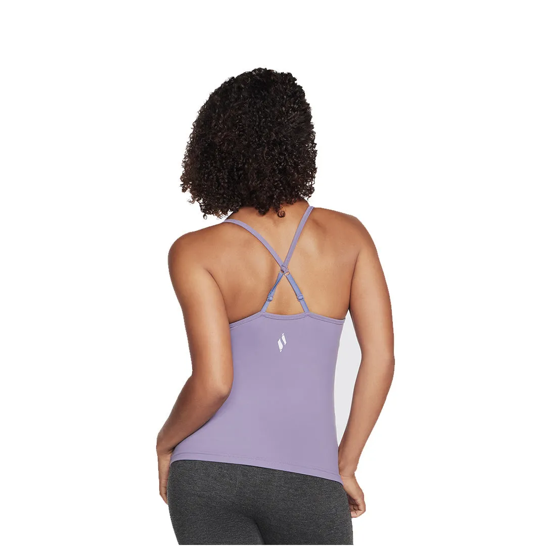 Skechers Women GO FLEX Crossback Shelf Bra Cami | TT26GYPR