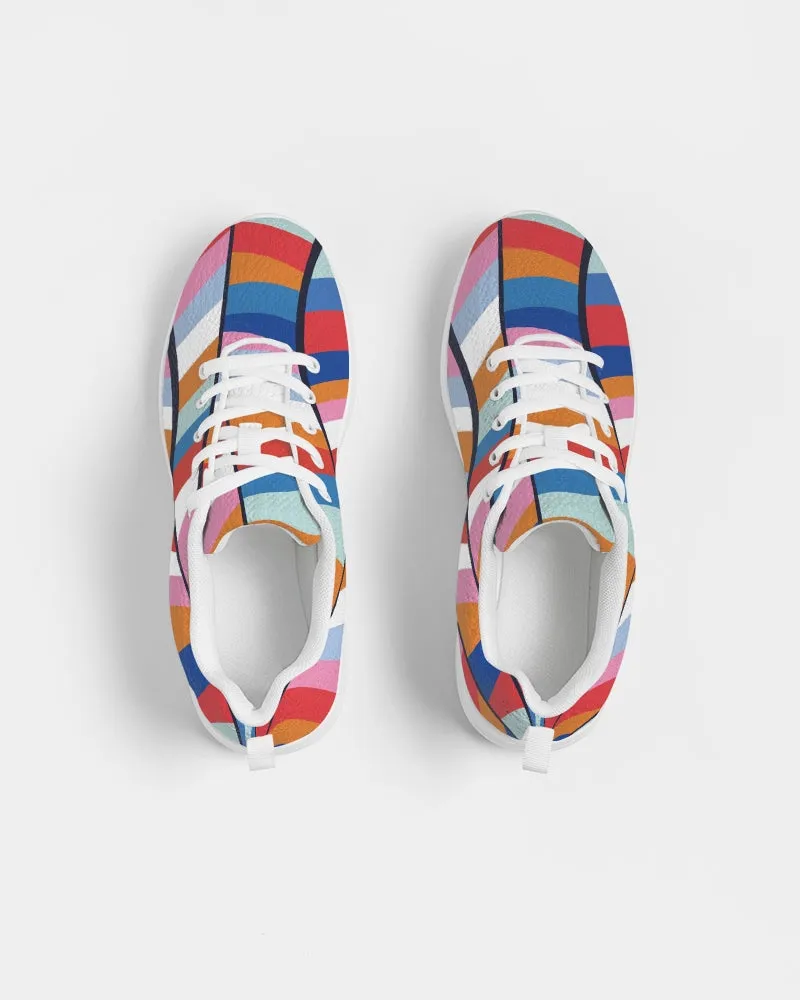 SMF Rainbow Feminine Athletic Shoe
