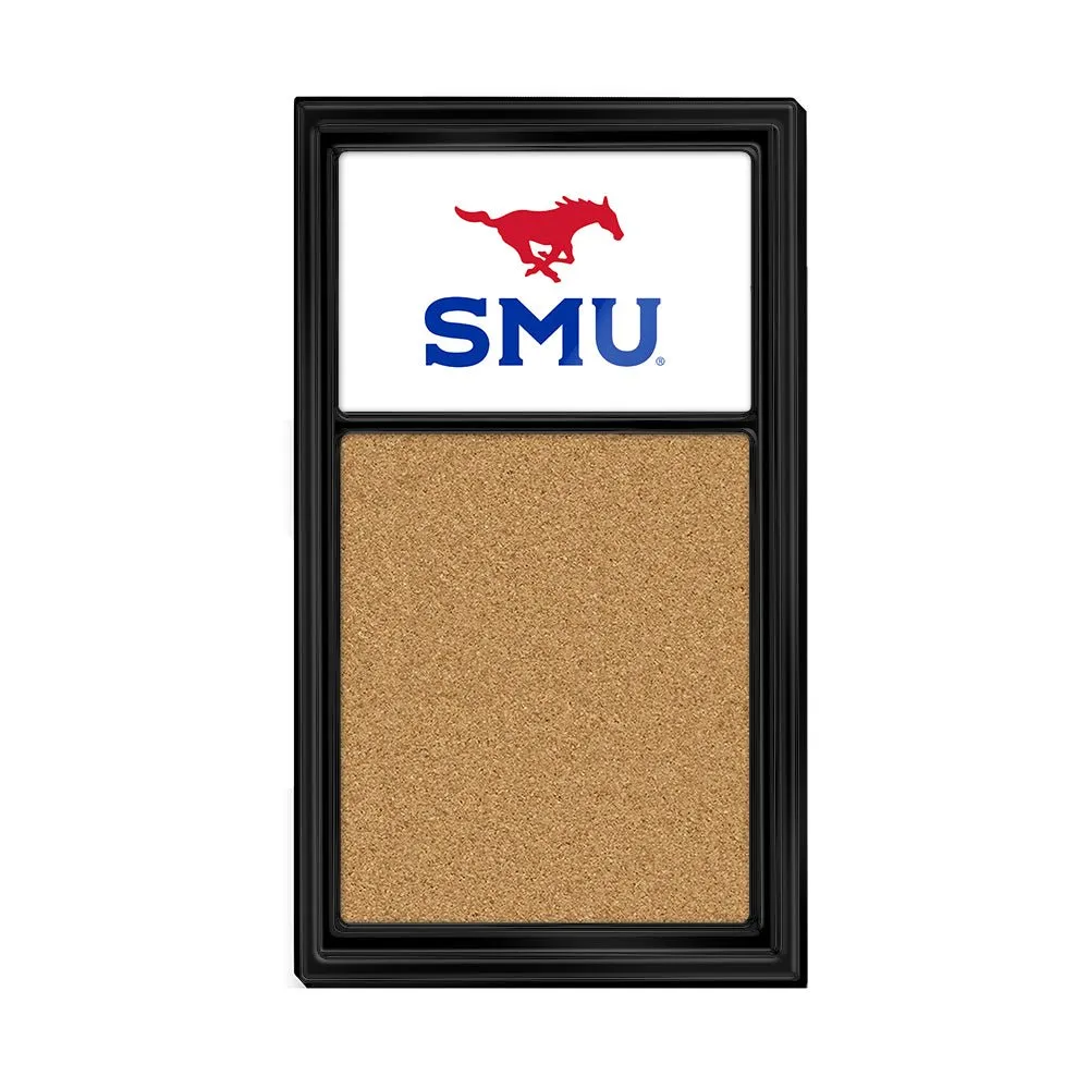 SMU Mustangs: Cork Note Board