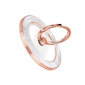 Snow Mountain - Rose Gold MagSafe Phone Grip and Ring Holder Stand