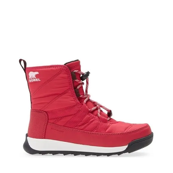 SOREL Whitney II Short Waterproof Insulated Boot, Toddler Size 12, Red, NWT
