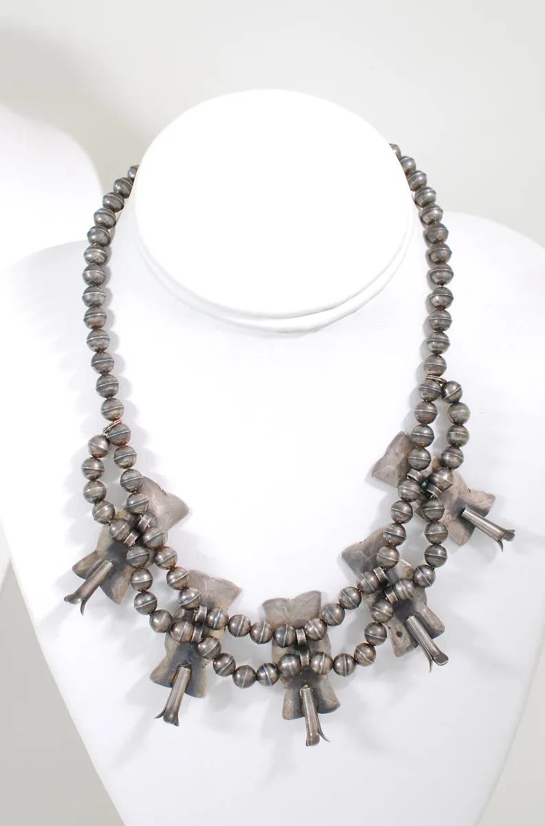 Squash Blossom Necklace - 16" long