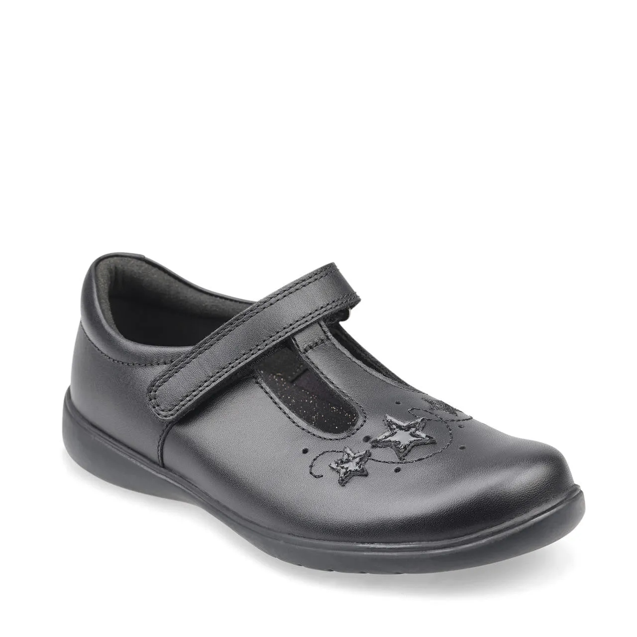 Start-Rite Star Jump Black Leather