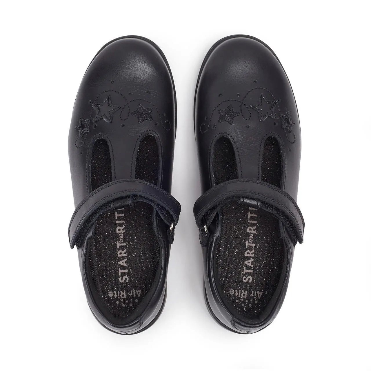 Start-Rite Star Jump Black Leather
