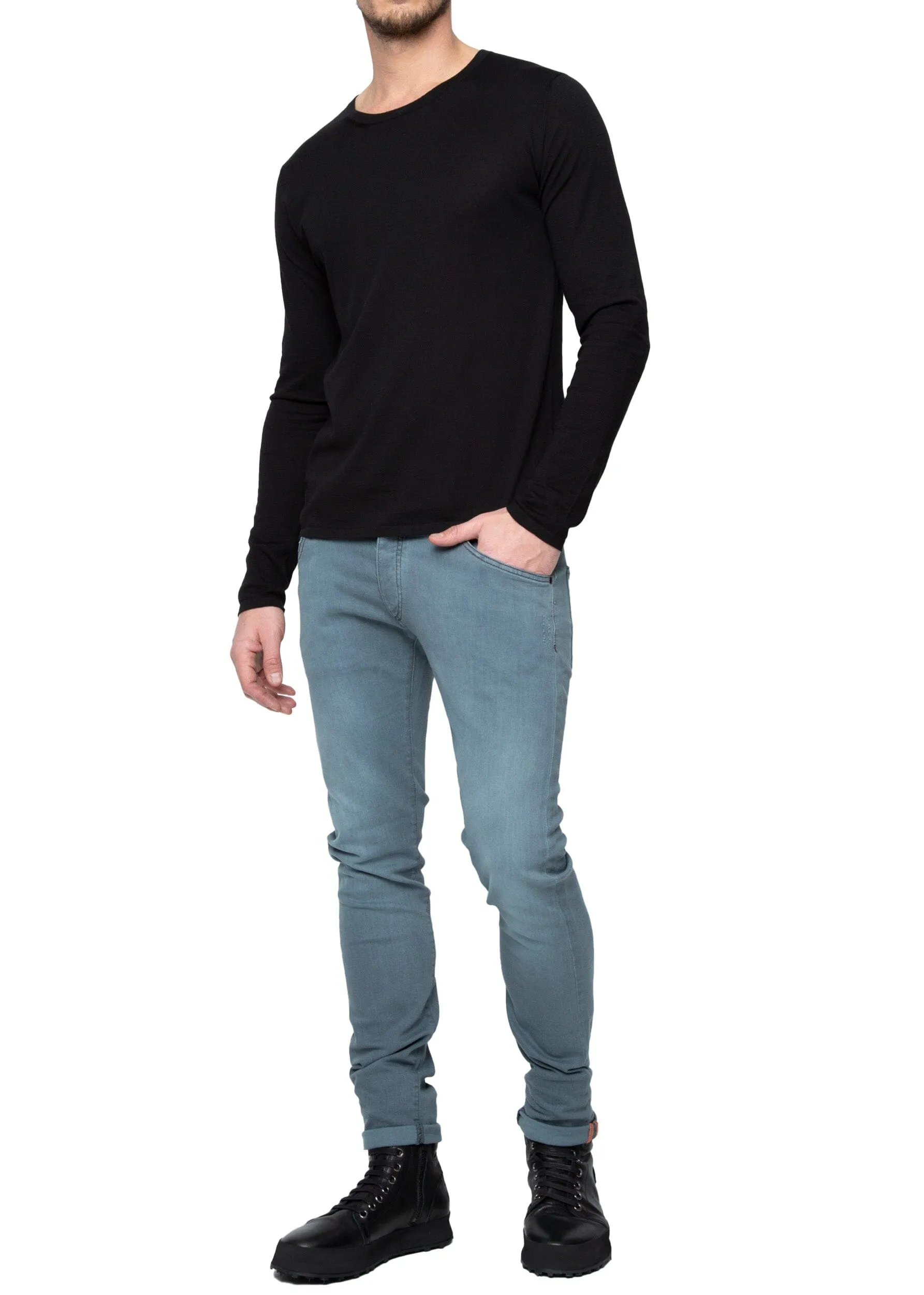 SUPERFINE LONG SLEEVE CREWNECK