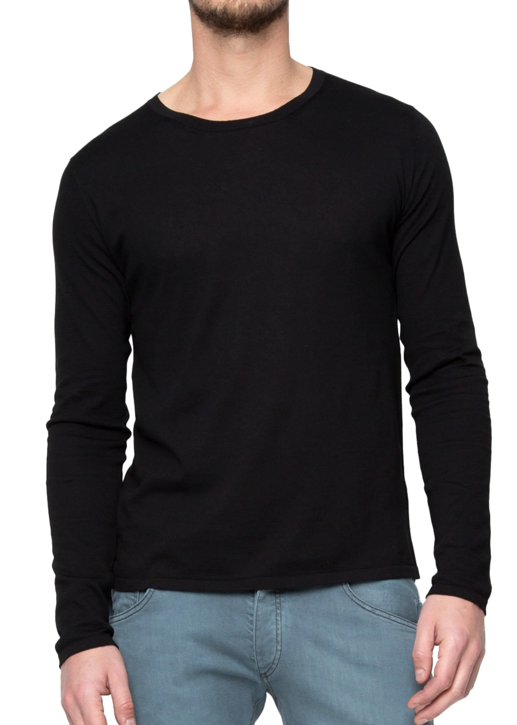 SUPERFINE LONG SLEEVE CREWNECK
