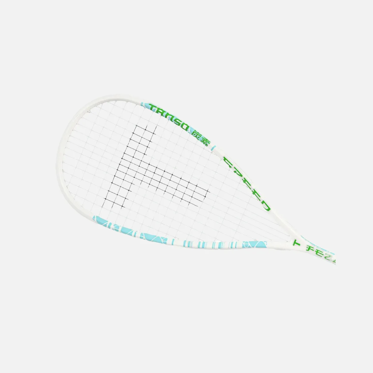 Tanso Limited Edition FEZA 125 Graphite Strung Squash Racquet -White