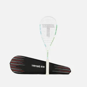 Tanso Limited Edition FEZA 125 Graphite Strung Squash Racquet -White