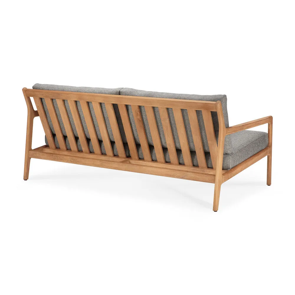 Teak Jack Outdoor Loveseat - Mocha