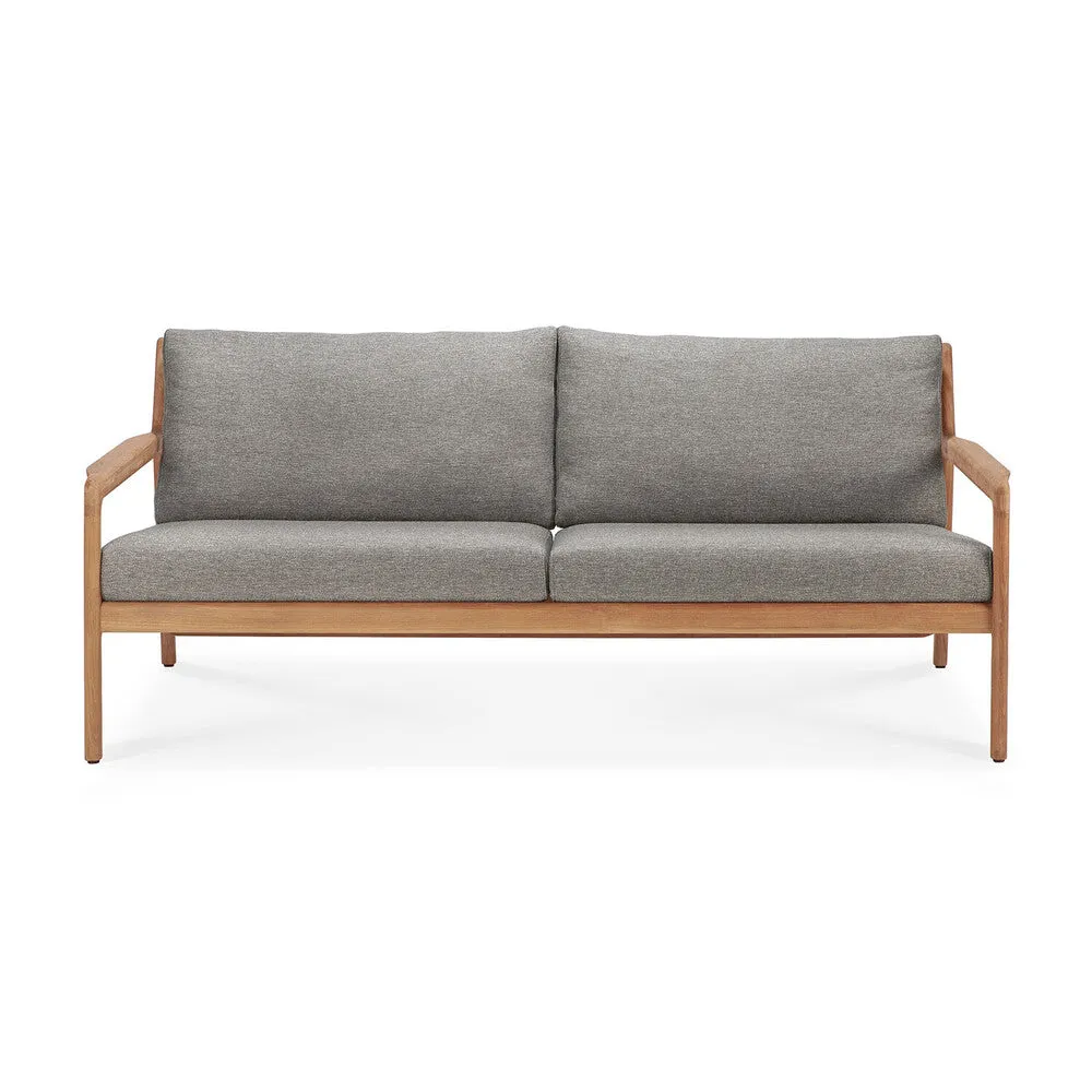 Teak Jack Outdoor Loveseat - Mocha