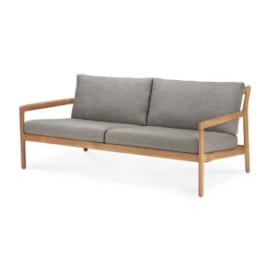 Teak Jack Outdoor Loveseat - Mocha