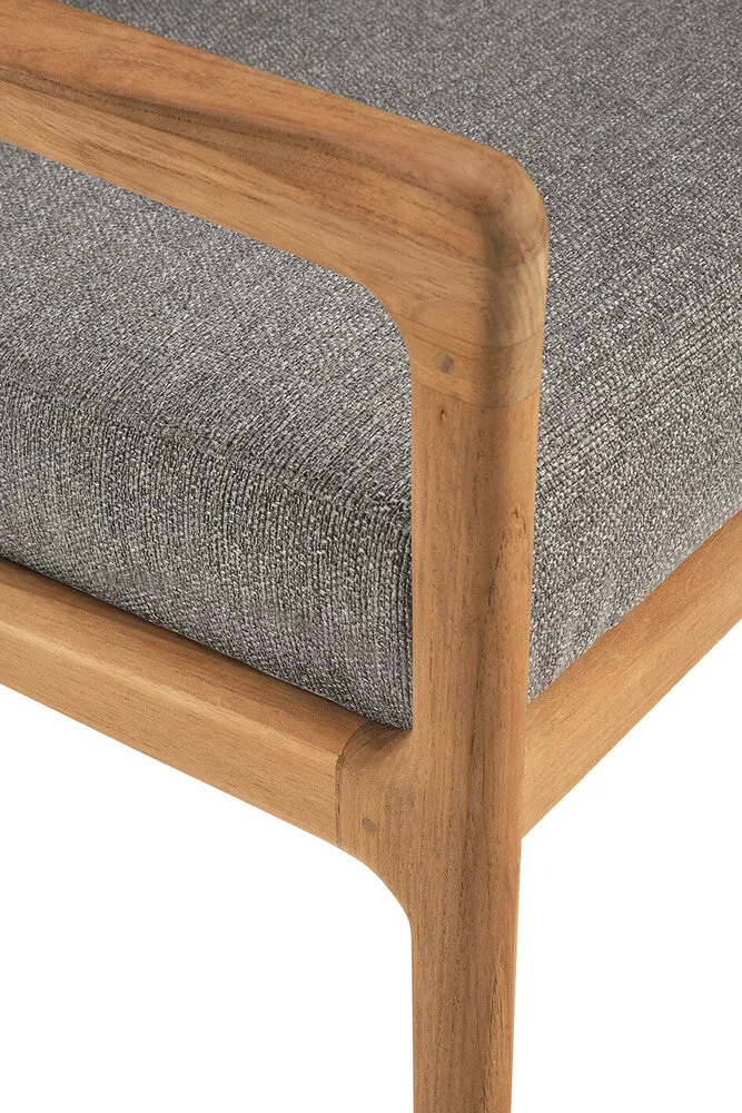 Teak Jack Outdoor Loveseat - Mocha