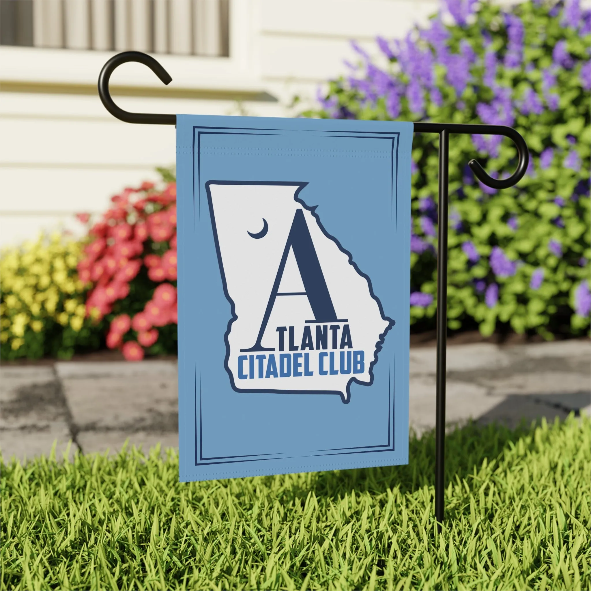 The Citadel, Atlanta Citadel Club, Alumni, Carolina Blue Garden Banner
