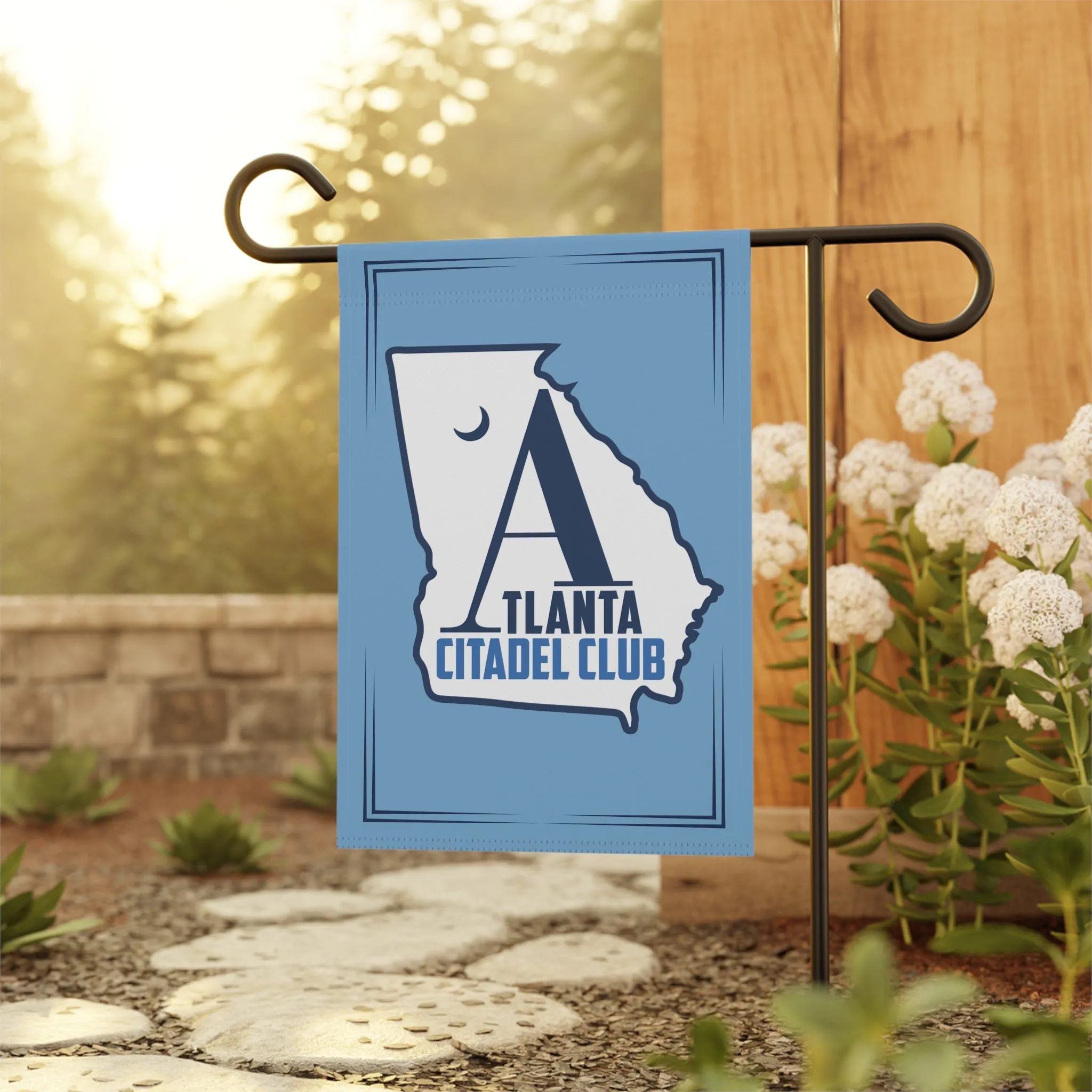 The Citadel, Atlanta Citadel Club, Alumni, Carolina Blue Garden Banner