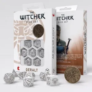 The Witcher Dice Set: Geralt - The White Wolf (7)