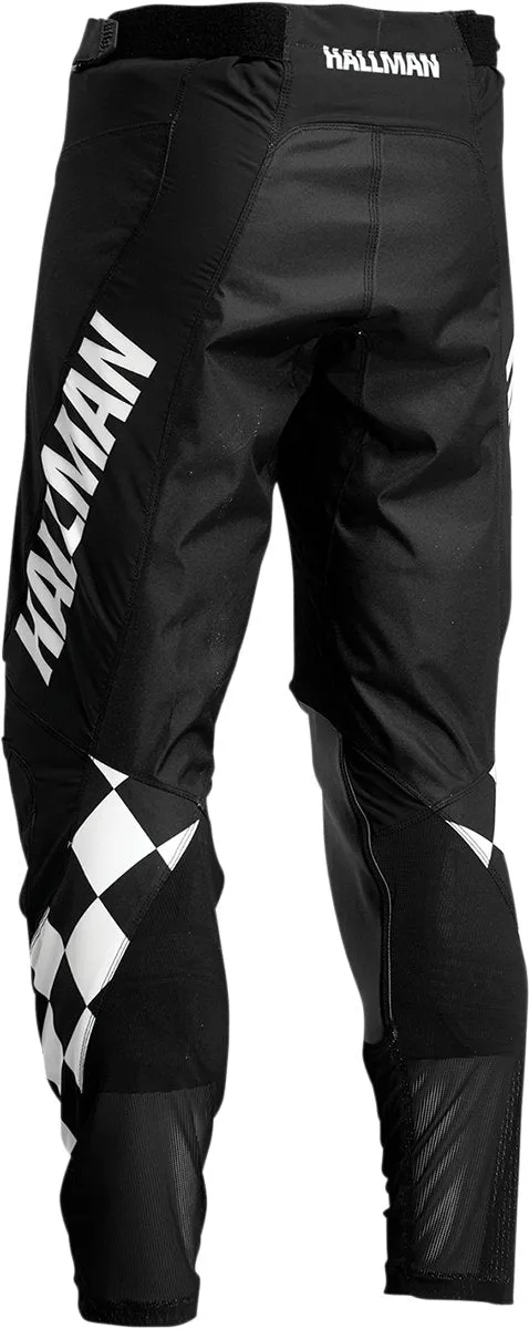 THOR Hallman Differ Cheq Pants - Black/White