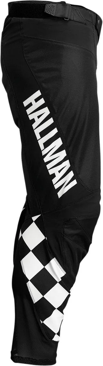 THOR Hallman Differ Cheq Pants - Black/White