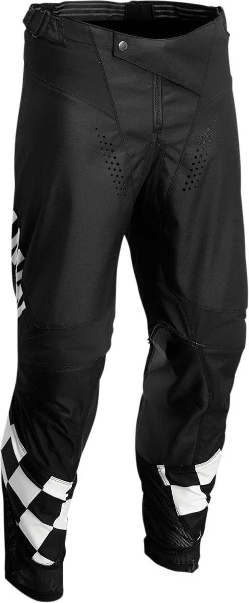 THOR Hallman Differ Cheq Pants - Black/White