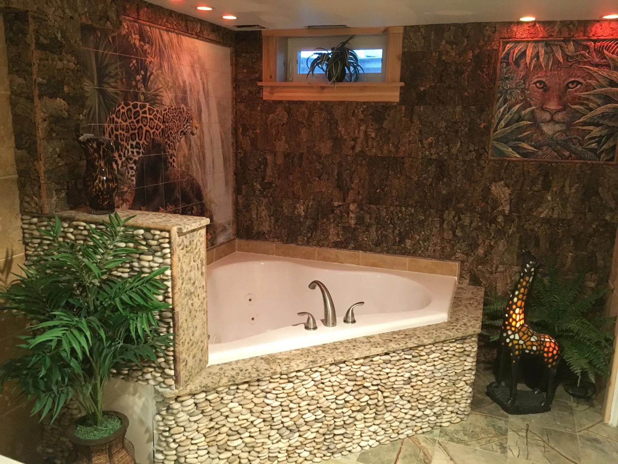 Tree Bark Cork Wall Tile