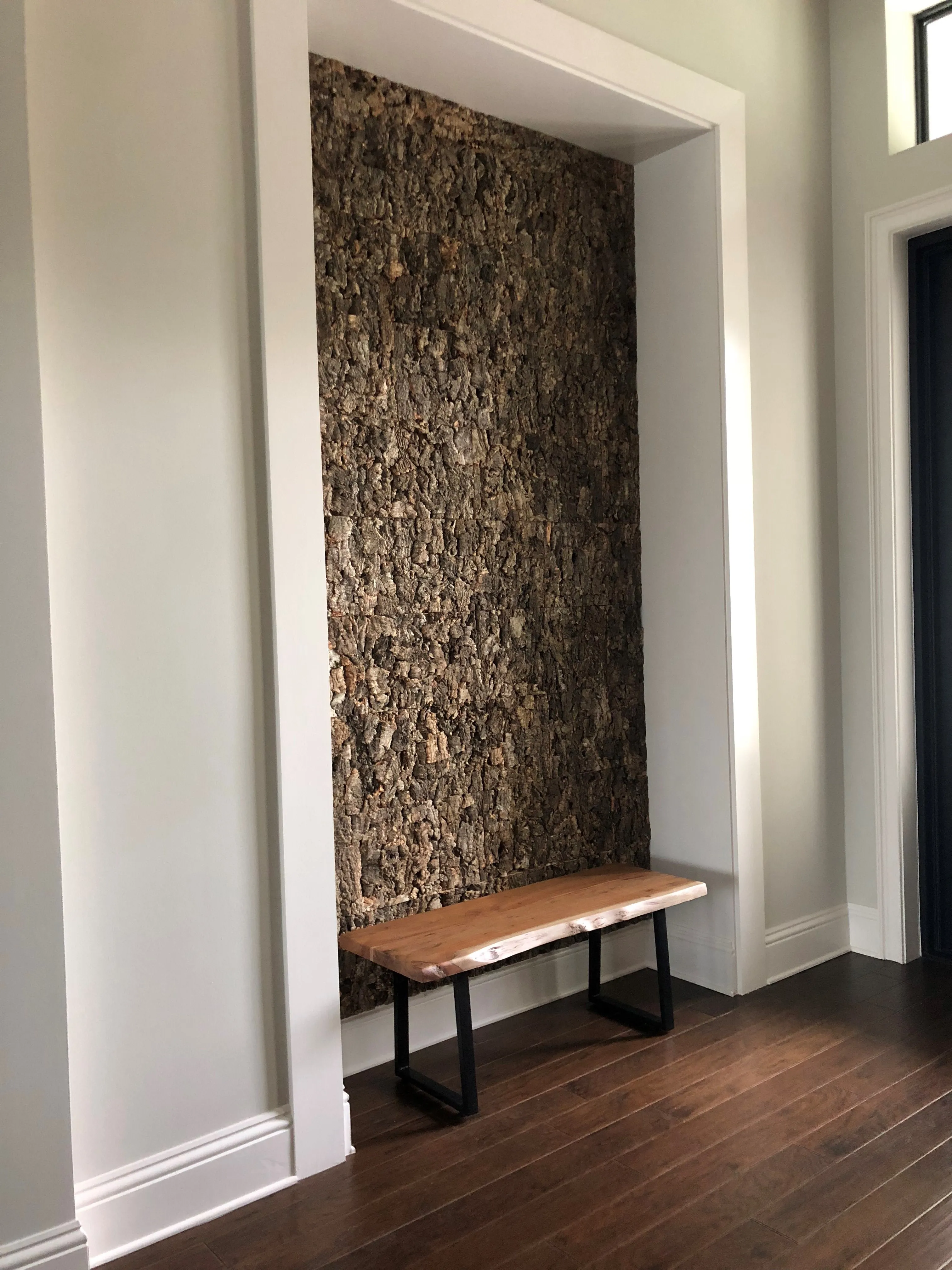 Tree Bark Cork Wall Tile