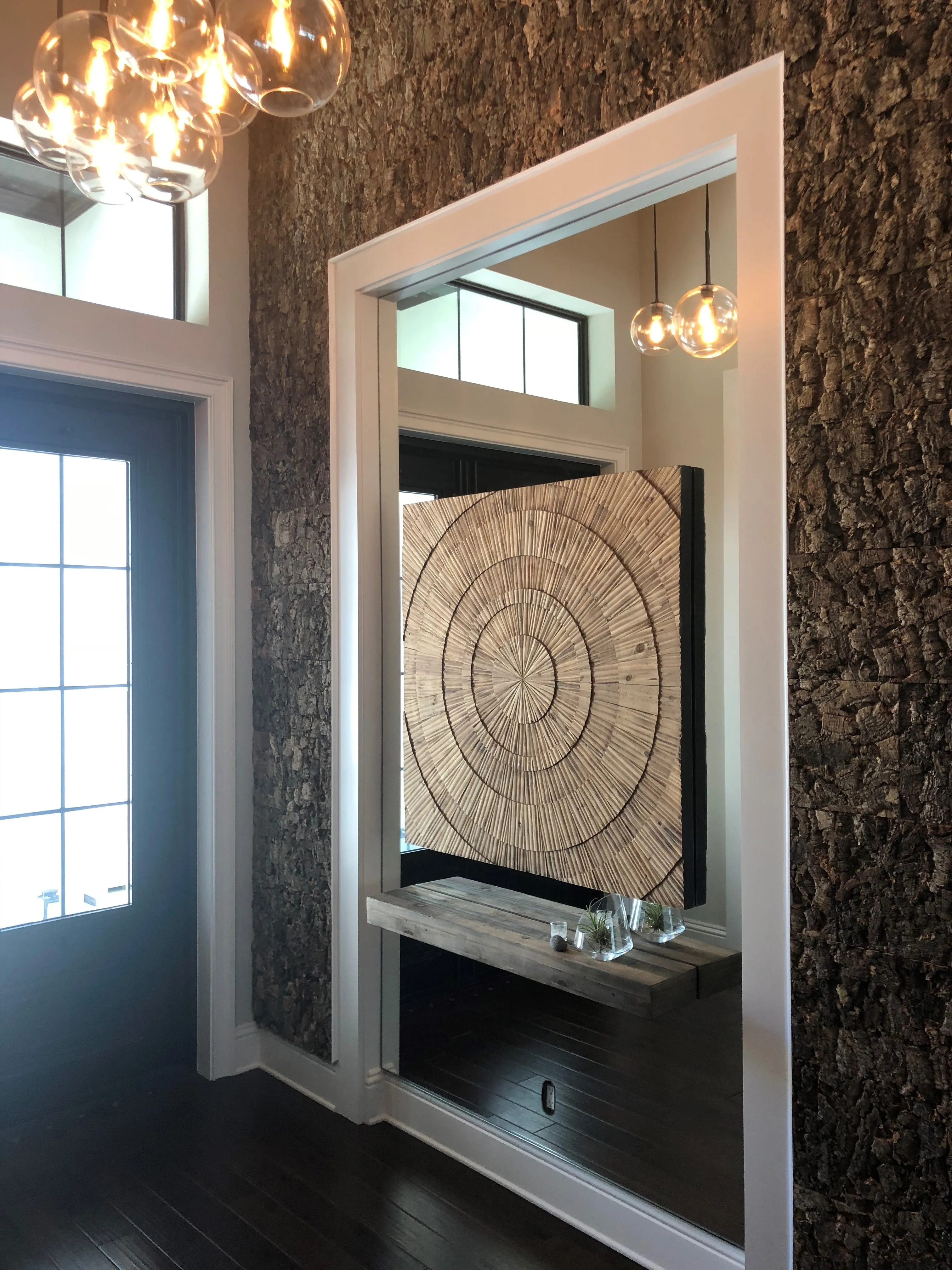 Tree Bark Cork Wall Tile