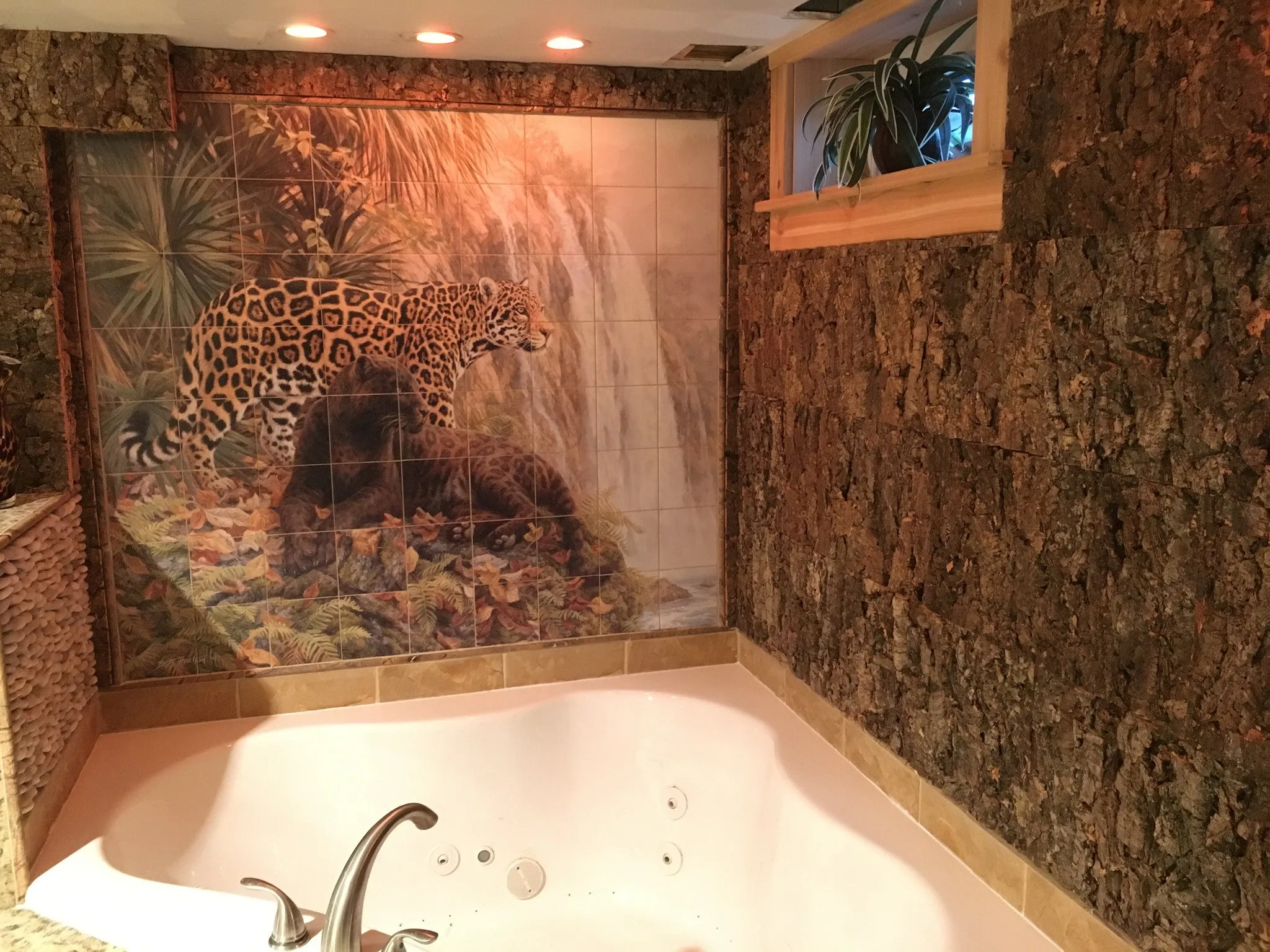 Tree Bark Cork Wall Tile