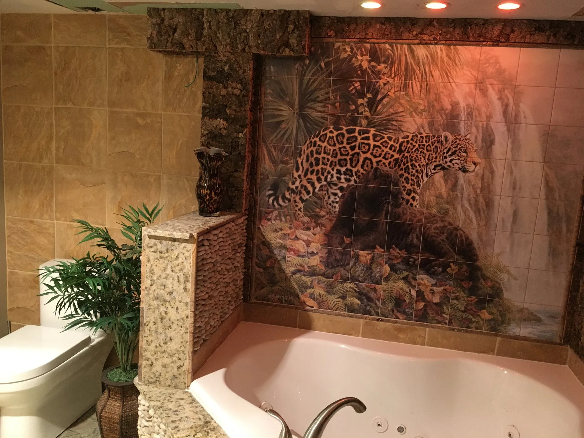 Tree Bark Cork Wall Tile